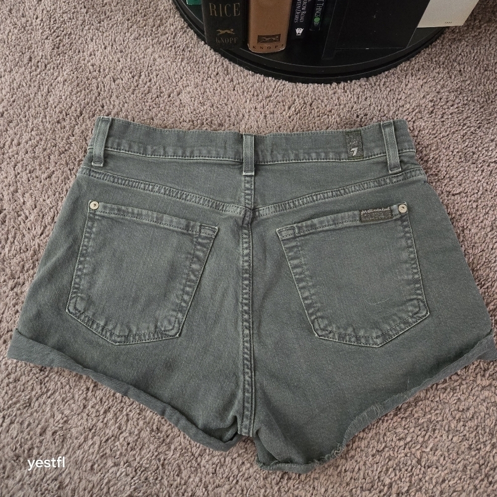 7 for all mankind Jean shorts 28
